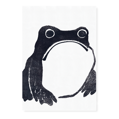 Frog By Matsumoto Hoji - Art Print