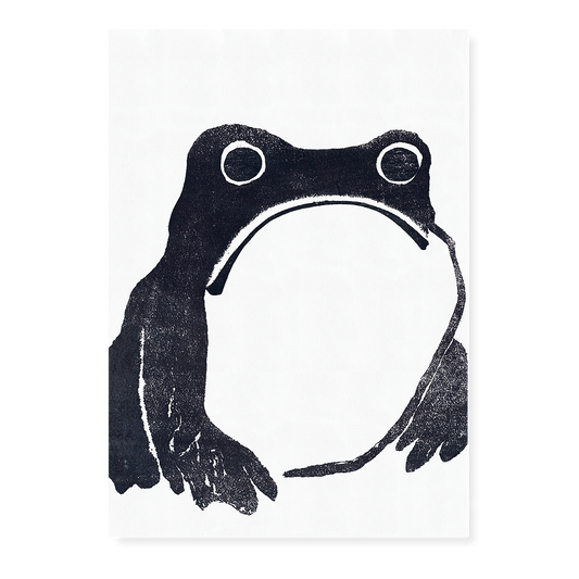 Frog By Matsumoto Hoji - Art Print