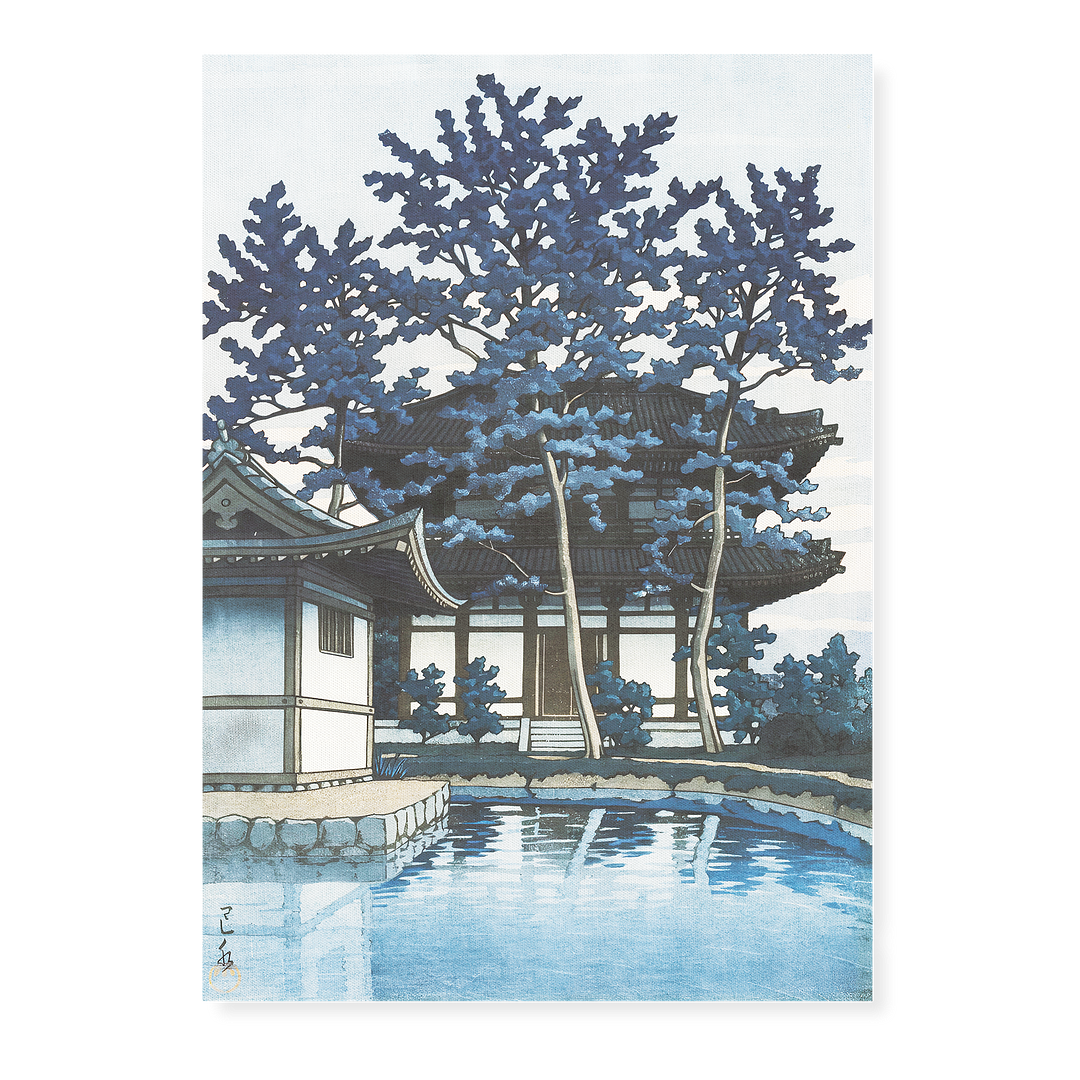 Kiko-ji Temple, Nara by Hiroaki Takahashi - Art Print