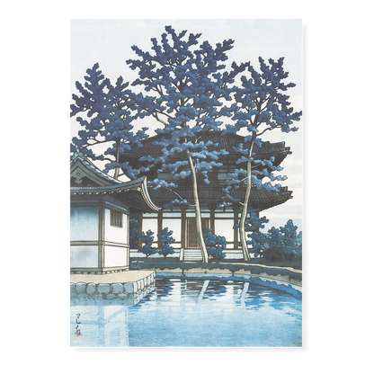 Kiko-ji Temple, Nara by Hiroaki Takahashi - Art Print