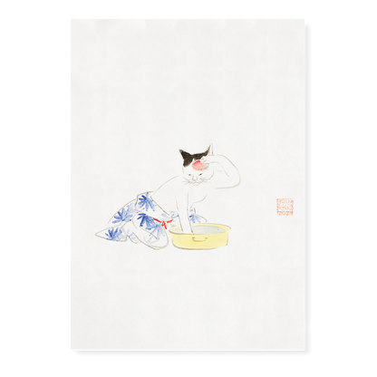 Album of Ichiryusai Hiroshige's Sketches (Cat) by Utagawa Hiroshige	 - Art Print