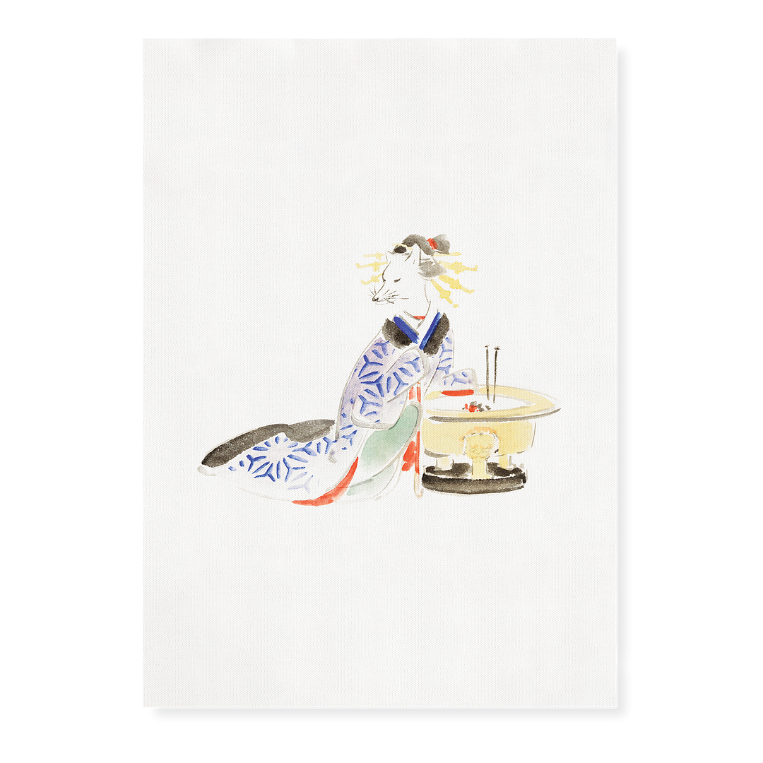 Album of Ichiryusai Hiroshige's Sketches (Fox) by Utagawa Hiroshige	 - Art Print