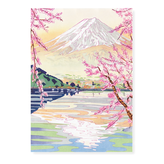 Mount fuji springtime - Art Print