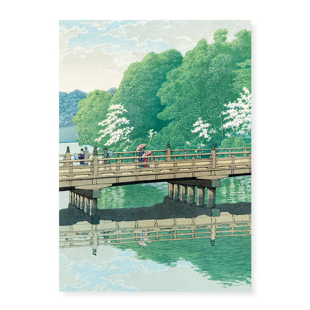 Benkei Bridge, Akasaka - Art Print