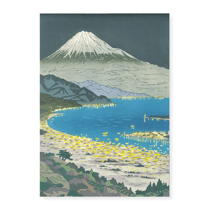 Mt. Fuji and Nihondaira By Okada Koichi - Art Print