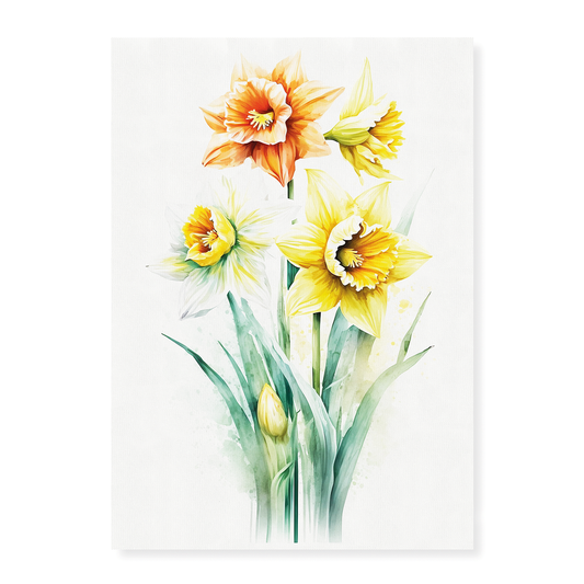 Daffodils III - Art Print