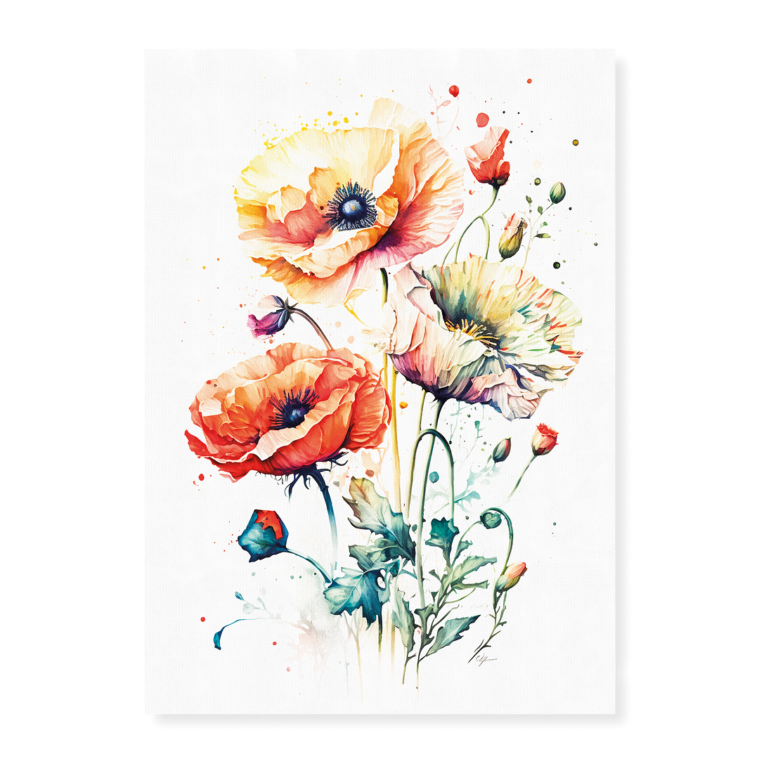 Poppies II - Art Print