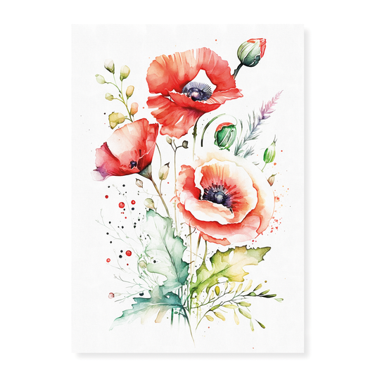 Poppies IV - Art Print
