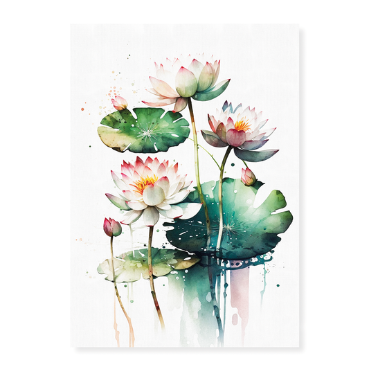 Water Lillies I - Art Print