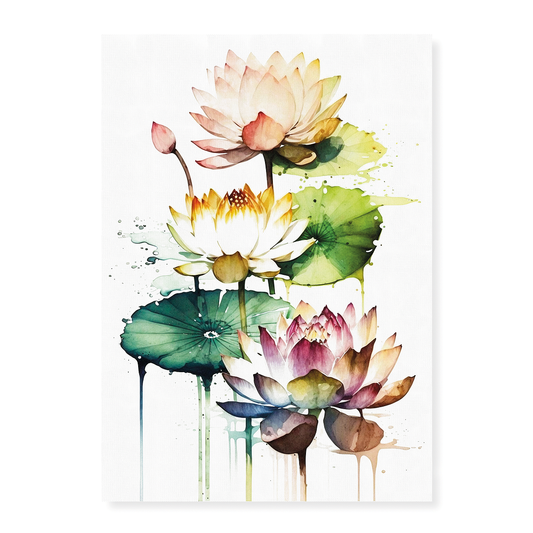 Water Lillies III - Art Print