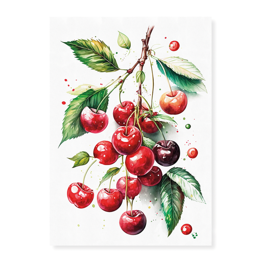 Red Cherries 1 - Art Print