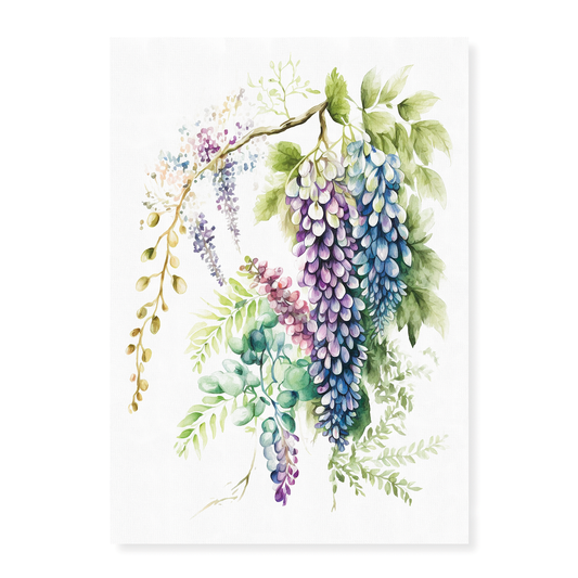 wisteria 3 - Art Print