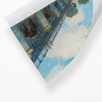 The Bridge at Argenteuil By Claude Monet - Art Print