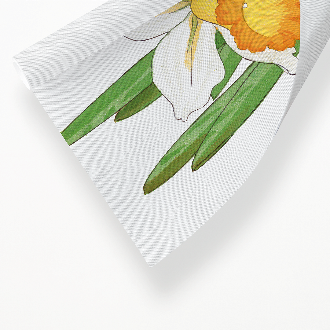 Daffodils By Tanigami Kônan Art-Print