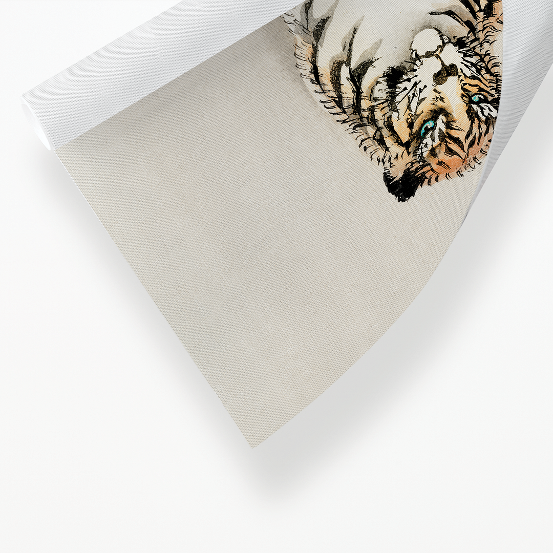 Tiger by Kōno Bairei - Art Print