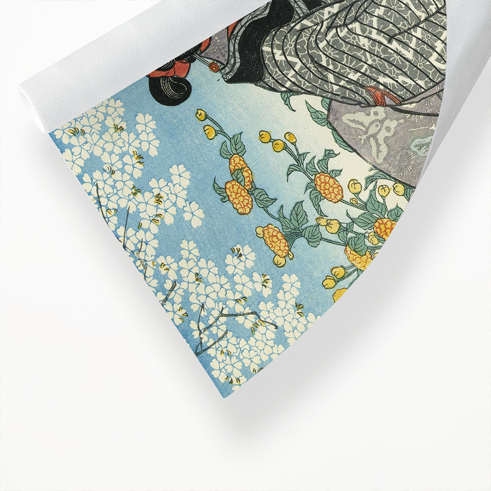 The Ide Tama River in the Province of Yamashiro I by Utagawa Kuniyoshi - Art Print