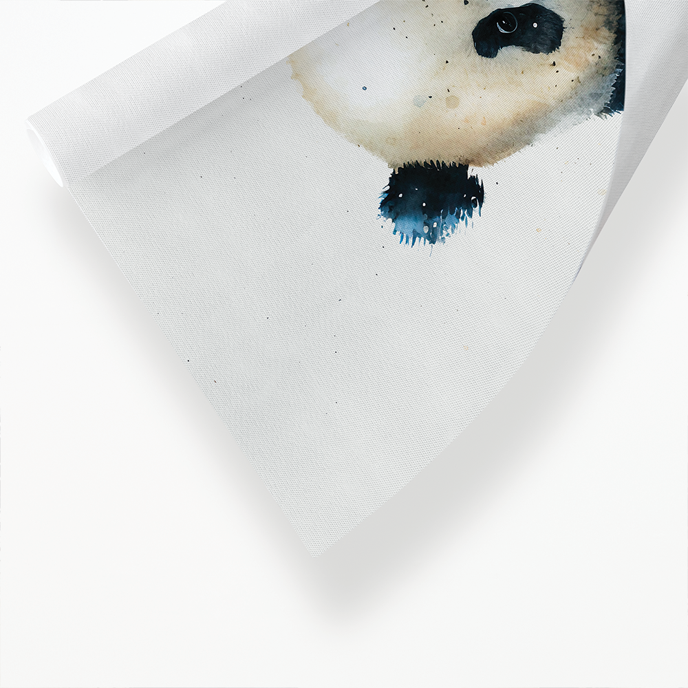 Sitting panda - Art Print