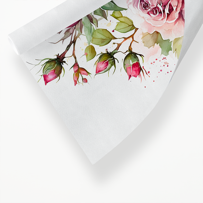 Pink rose IV - Art Print
