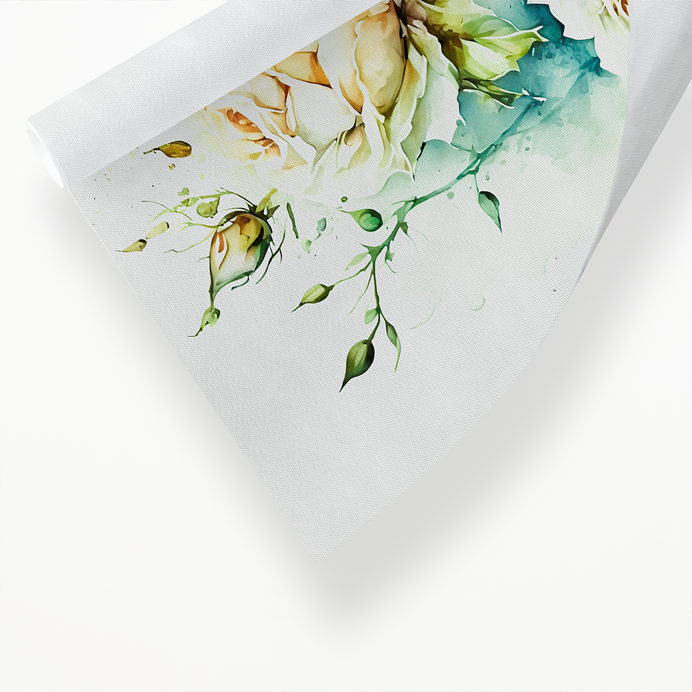 White rose III - Art Print