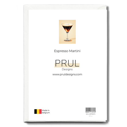 Espresso Martini - Greeting Card