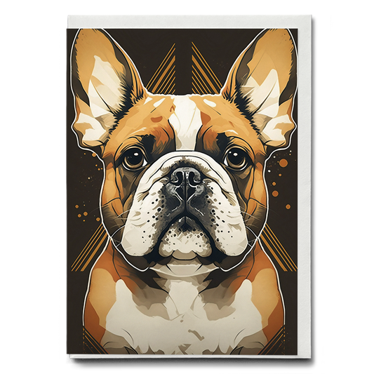 Fawn French Bulldog - Greeting Card