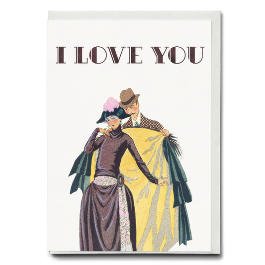 Elle et Lui (I love you) - Greeting Card