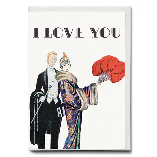Classy couple (I love you) - Greeting Card