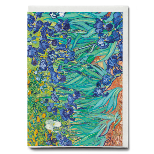 Vincent Van Gogh's Irises  - Greeting Card