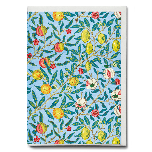 Four fruits By William Morris  - Greeting Card