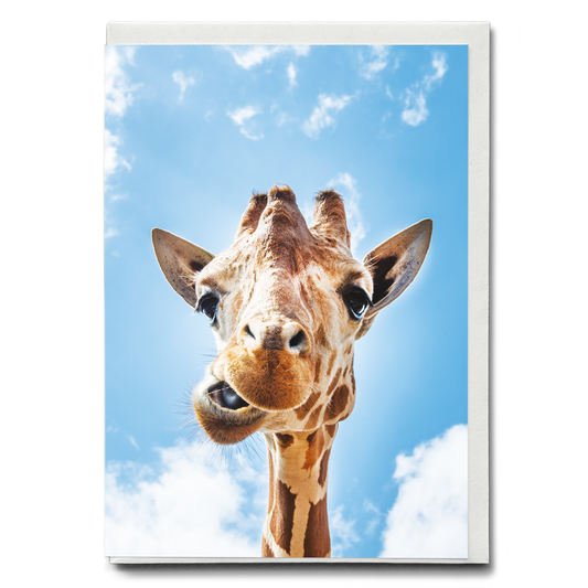 It's a goofy giraf - Greeting Card
