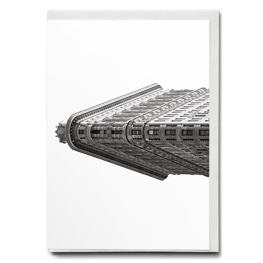 The Flatiron Building in New York City - Greeting Card