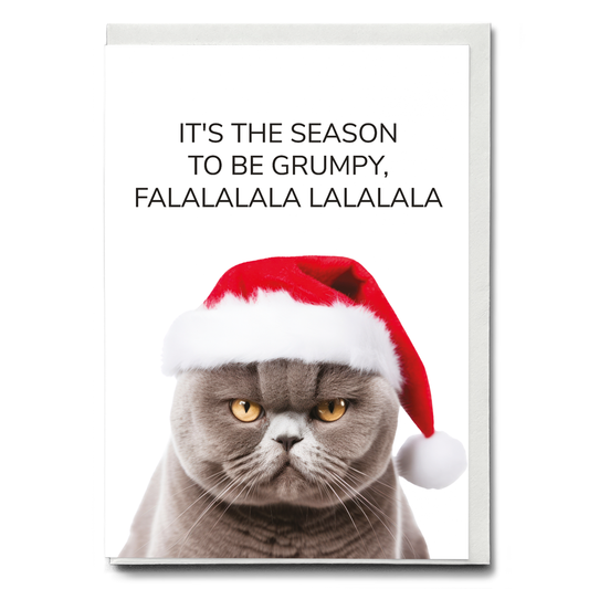 It's the season to be grumpy! - Greeting Card