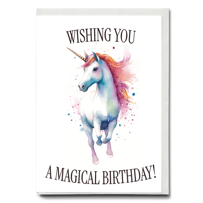 A magical birthday! - Greeting Card