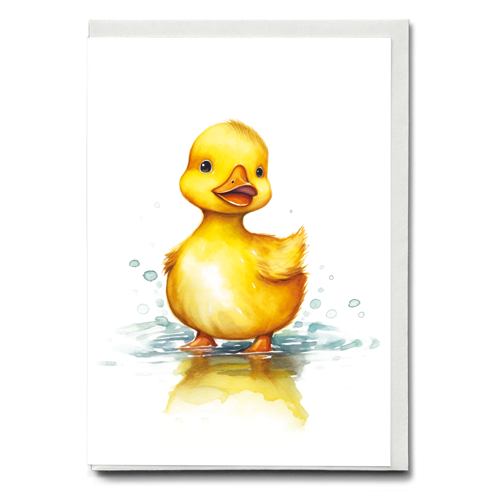 Little duck - Greeting Card