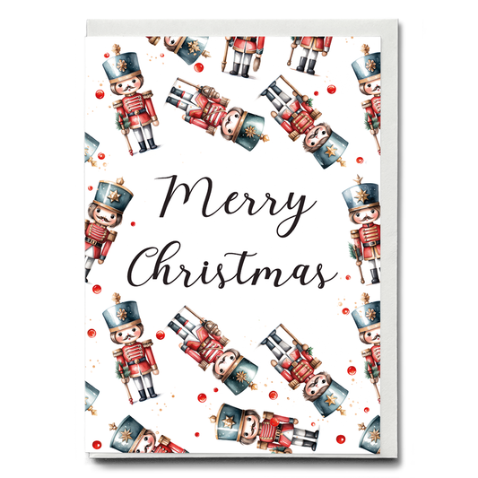 Merry Christmas Nutcracker - Greeting Card