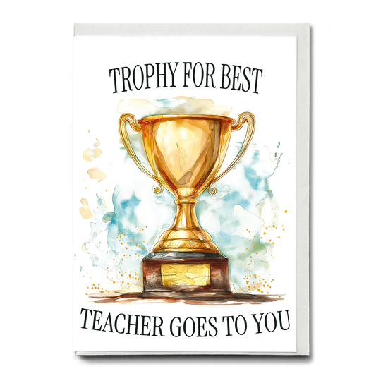 Best teacher ever - Greeting Card