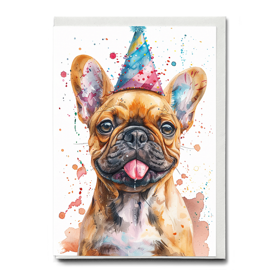 Frenchy ready to party - Greeting Card