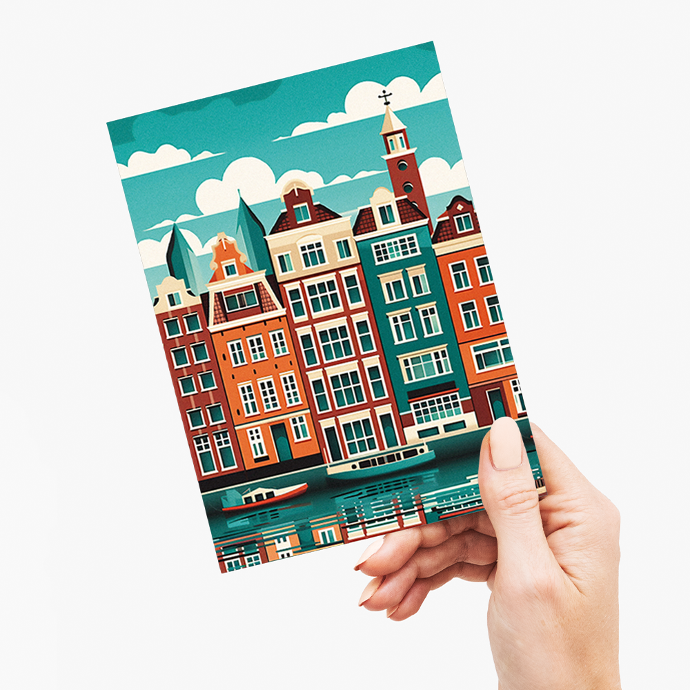 Amsterdam - Greeting Card