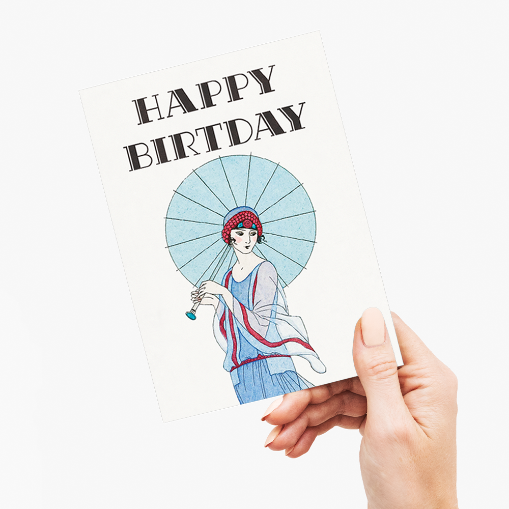 Romance sans paroles (Birthday) - Greeting Card