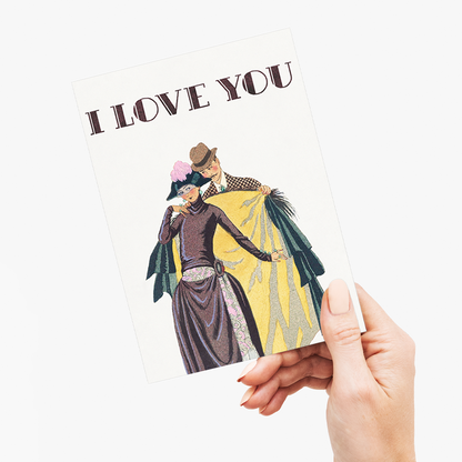 Elle et Lui (I love you) - Greeting Card