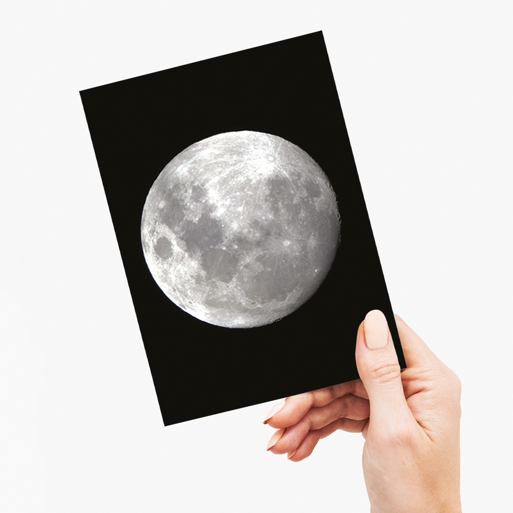 It's the moon - Greeting Card