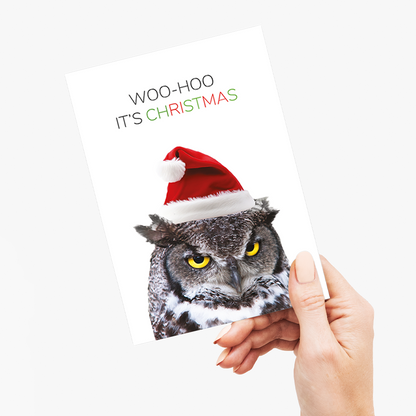 Woo-hoo it's christmas - Greeting Card