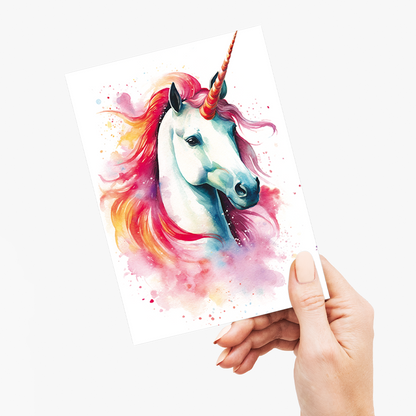 Unicorn - Greeting Card