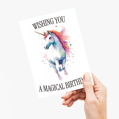 A magical birthday! - Greeting Card