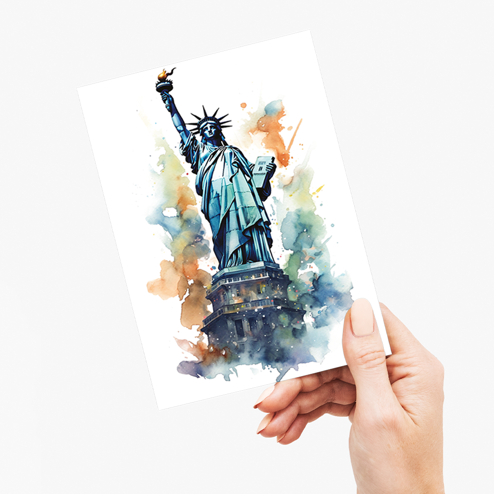 Statue of Liberty - Greeting Card