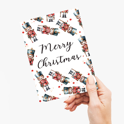 Merry Christmas Nutcracker - Greeting Card