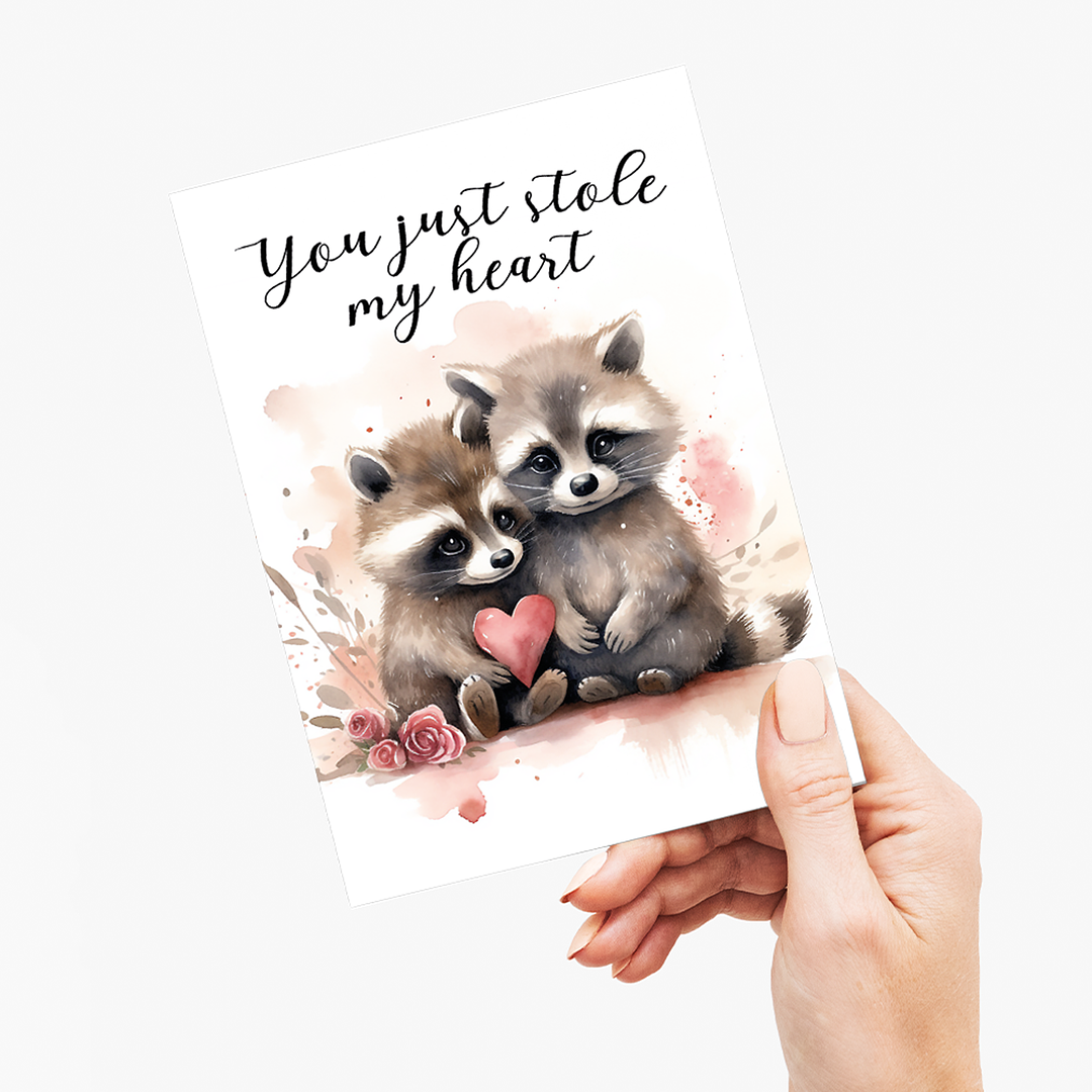 You just stole my heart - Greeting Card