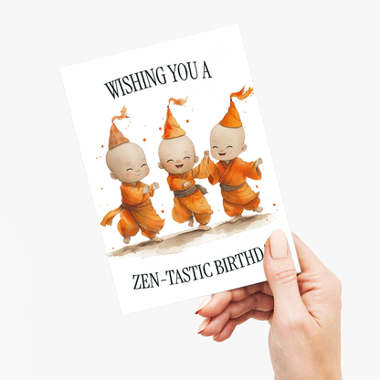 zen-tastic birthday - Greeting Card