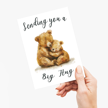 Sending a Big hug - Greeting Card