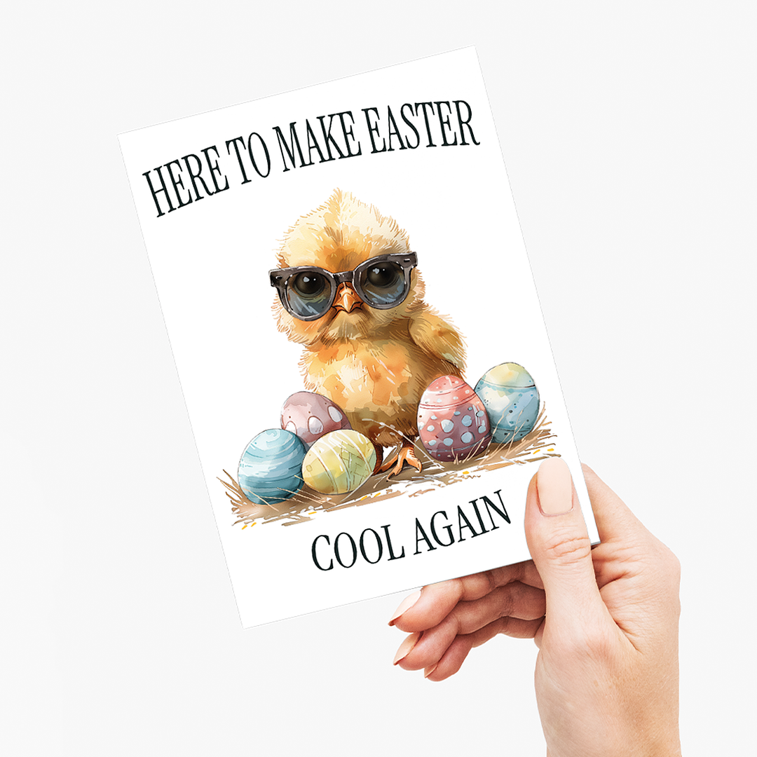 Make Easter cool agian - Greeting Card